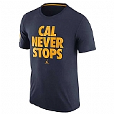 Cal Bears Nike Never Stops Practice WEM T-Shirt - Navy Blue,baseball caps,new era cap wholesale,wholesale hats
